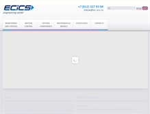 Tablet Screenshot of ec-ics.ru